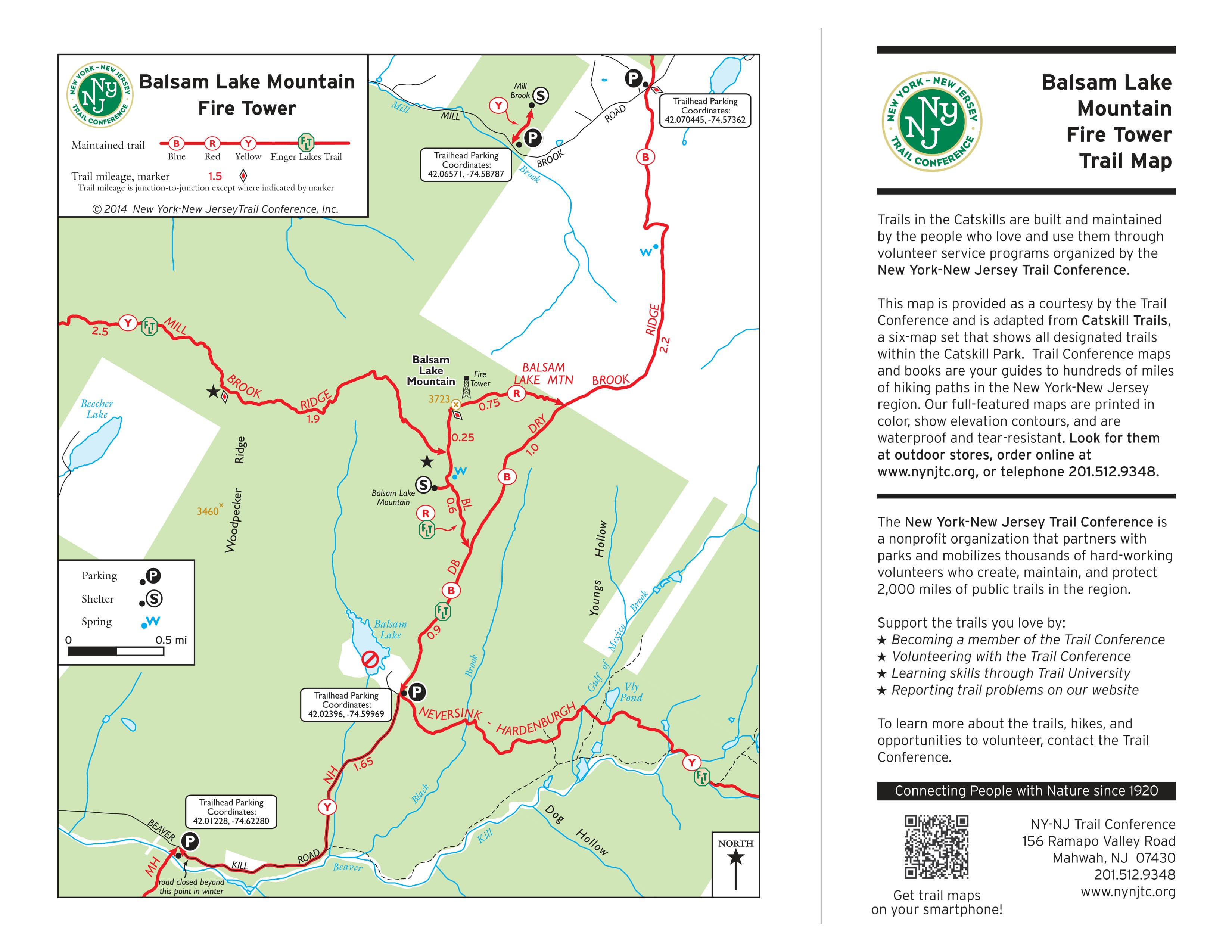 Balsam Mountain Map 1