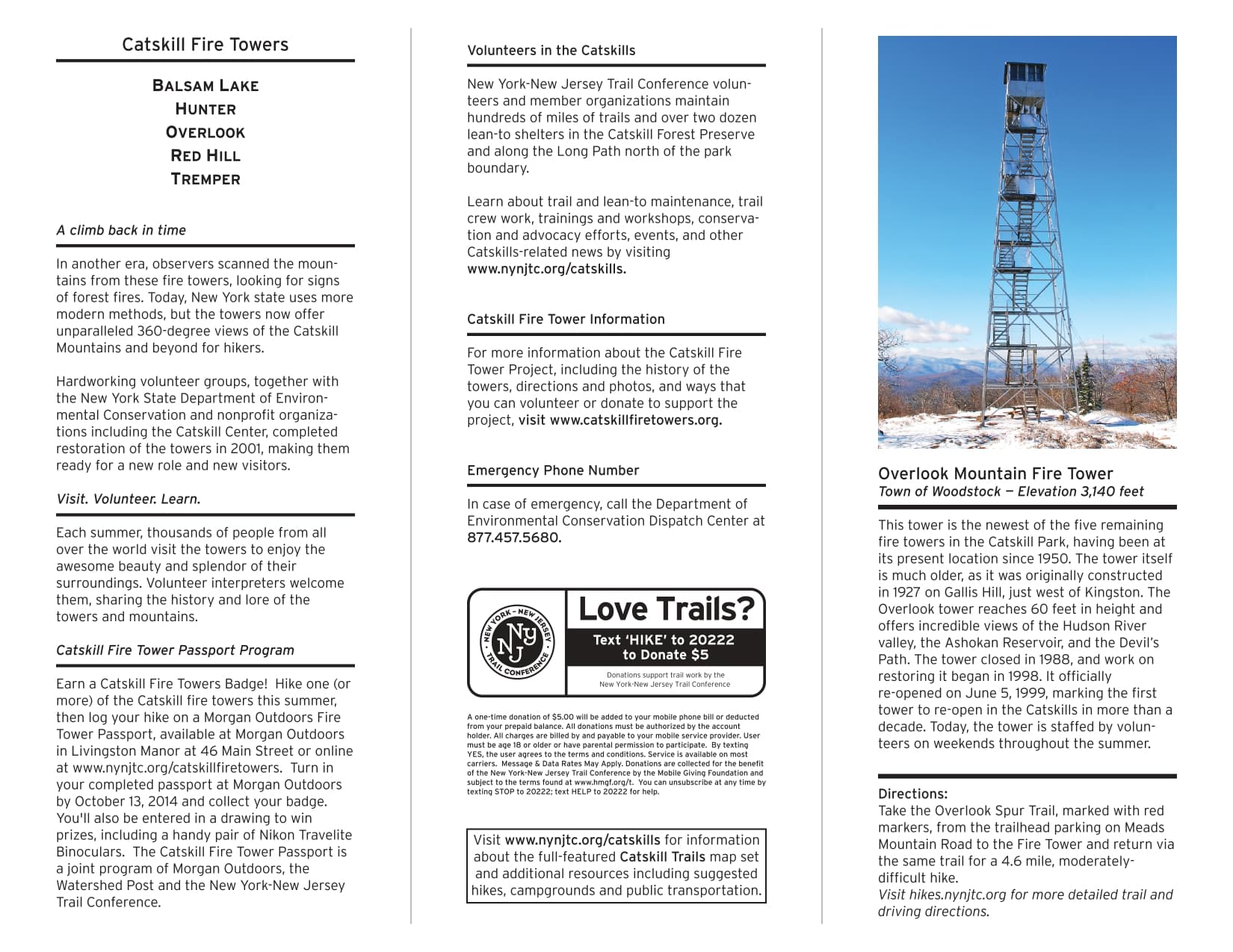 Overlook Mountain Map 2