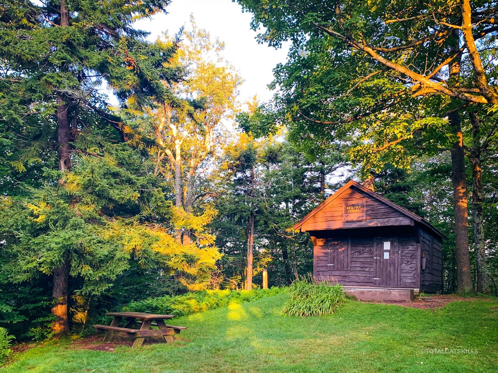 Red Hill map and trail details