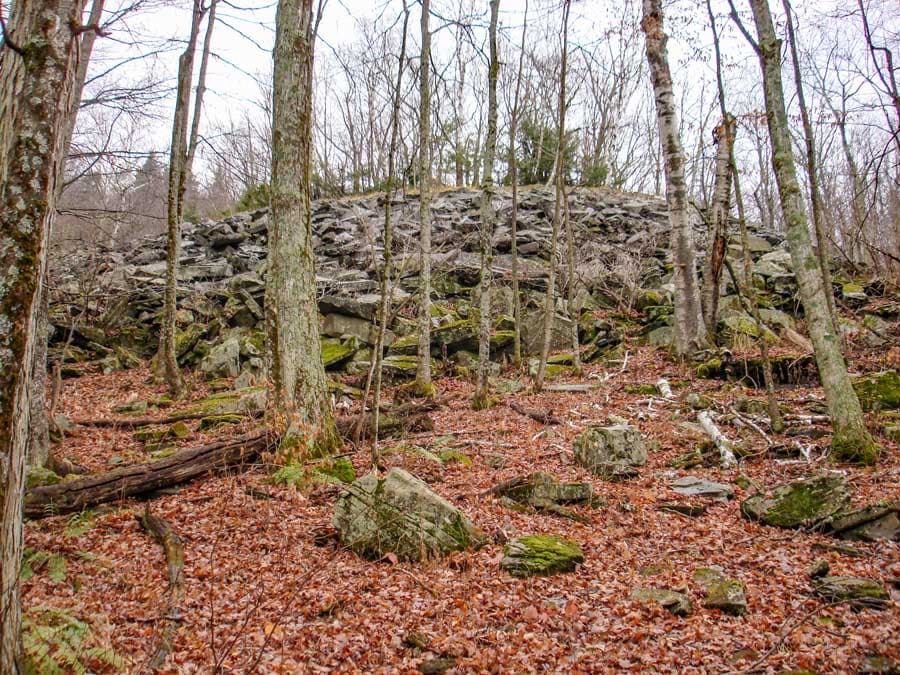 Tremper Mountain quarry area